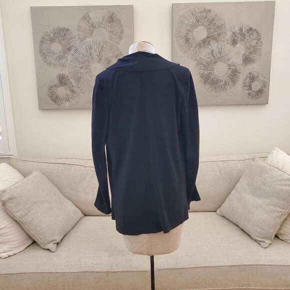 BLANKNYC | Cloud Nine Drape Jacket - size Small in Black. - Picture 9 of 14